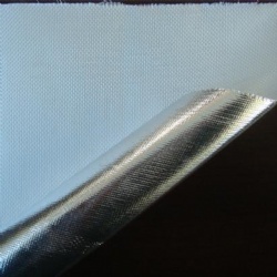 Fiberglass cloth with aluminum foil